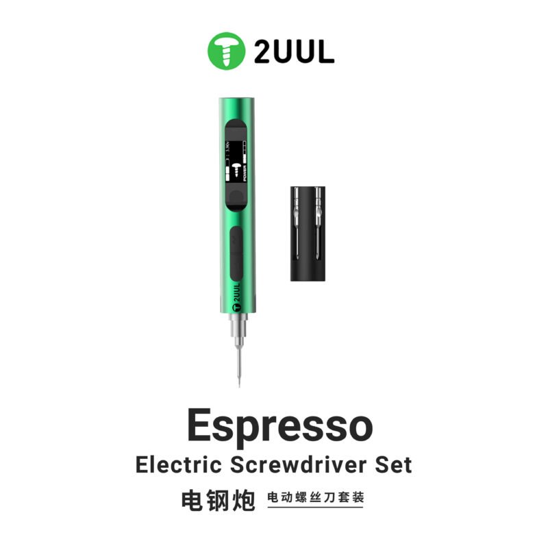 2UUL SD11 Espresso Electric Screwdriver Set Designed
